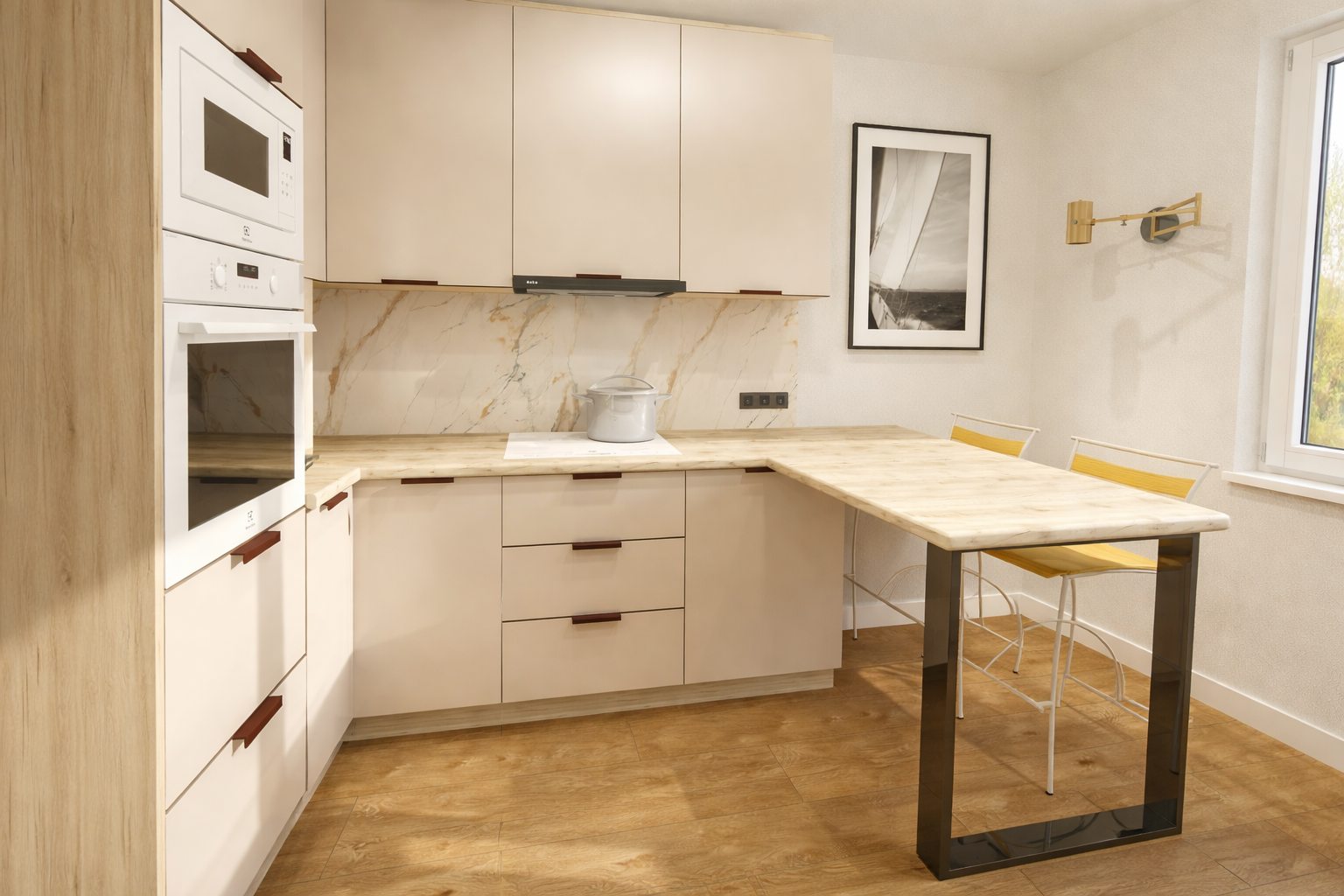 Przykład wizualizacji kuchni 1